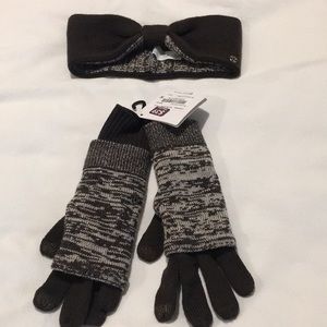 Gloves and headband